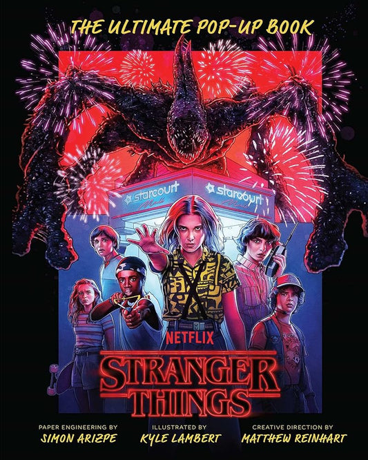 Stranger Things: The Ultimate Pop-Up Book (Reinhart Pop-Up Studio) cover image