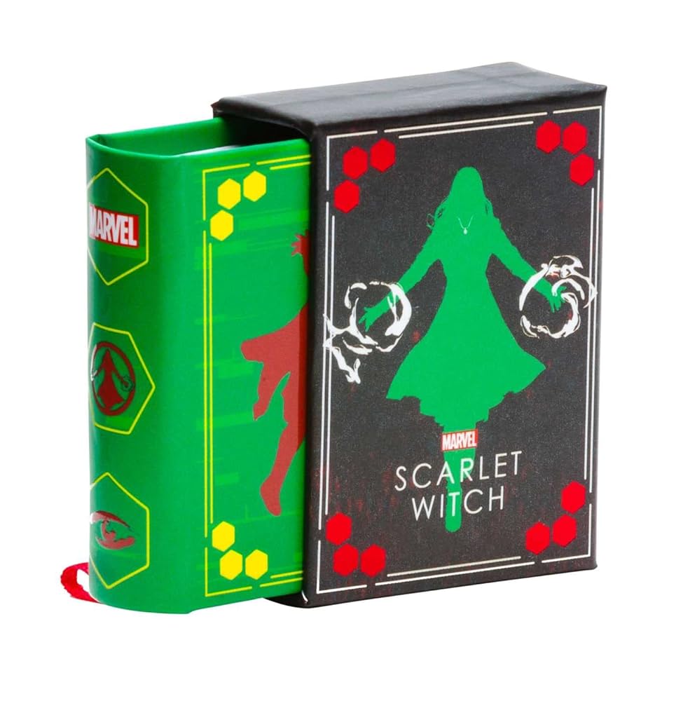 Marvel: The Tiny Book of Scarlet Witch and Vision: (Wanda Maximoff and Vision Comics, Geeky Novelty Gifts for Marvel Fans) cover image