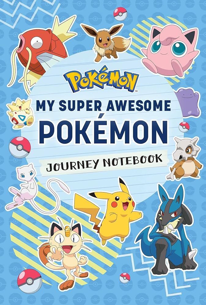 Pokémon: My Super Awesome Pokémon Journey Notebook (Gaming) cover image