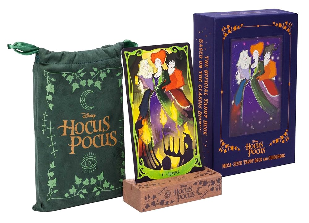 Mega-Sized Tarot: Hocus Pocus Tarot Deck and Guidebook cover image