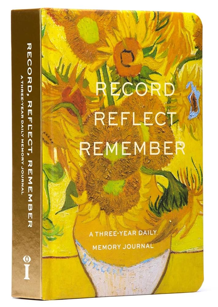 Van Gogh Memory Journal: Reflect, Record, Remember: A Three-Year Daily Memory Journal cover image