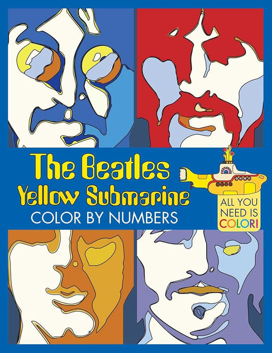 The Beatles Yellow Submarine Color By Numbers cover image